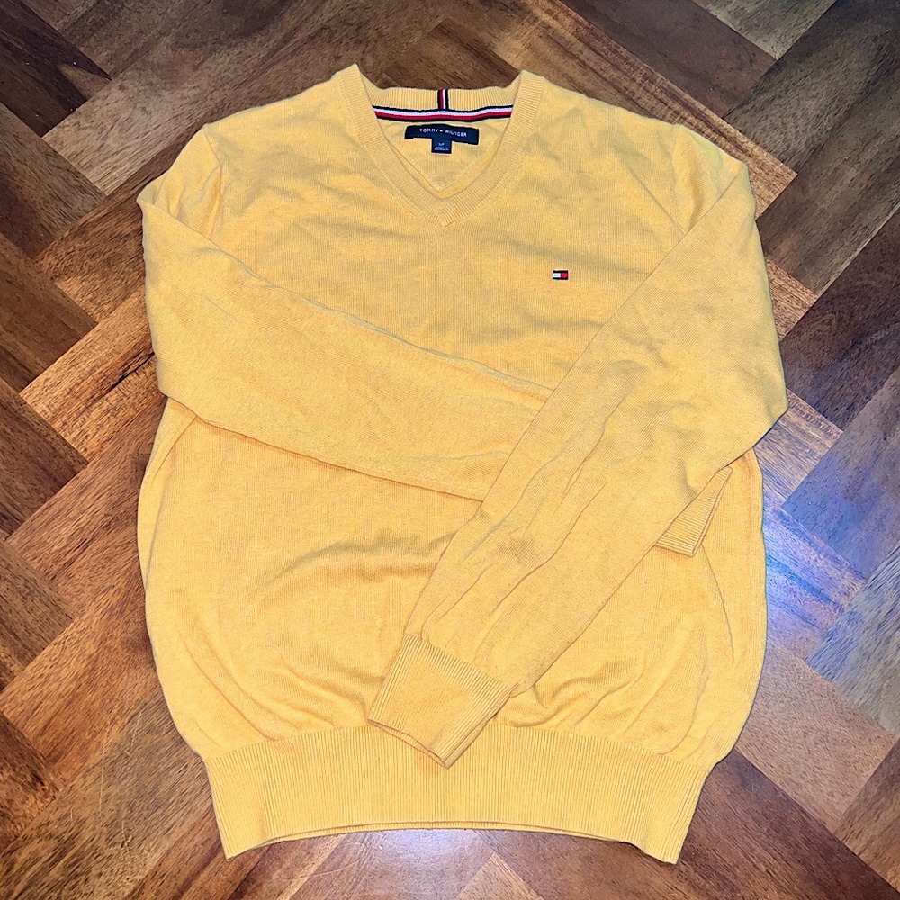 Tommy Hilfiger Yellow Sweater